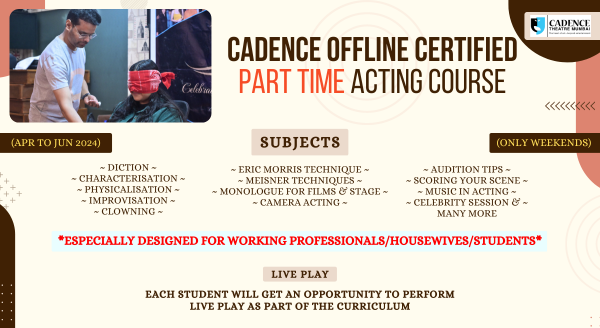 CADENCE OFFLINE CERTIFIED PART TIME WEEKEND CLASSES